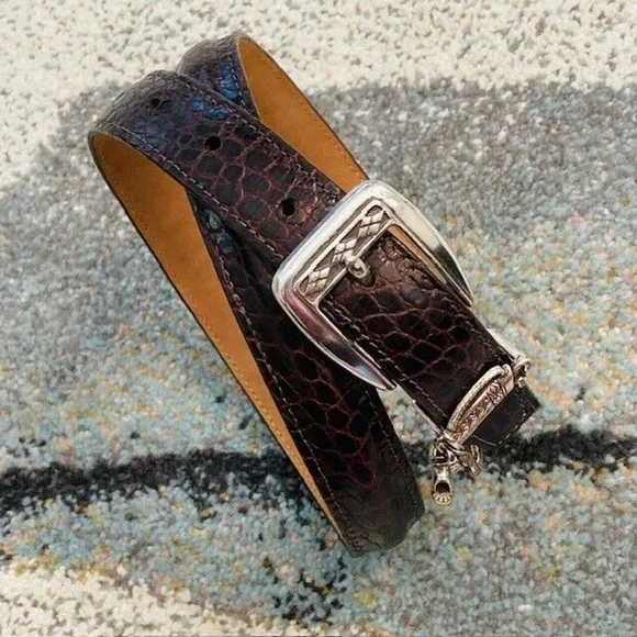 Brighton | Accessories | Brighton Womens 32 Xs Vintage Brown  display picture 2